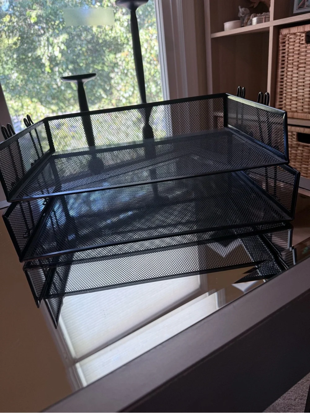 Source Unknown Black Mesh Desk Organizer Collection